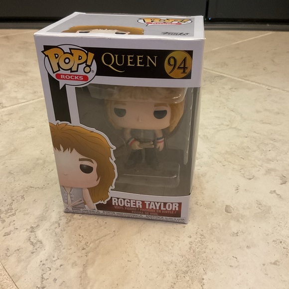 Funko Pop! Other - Funko Pop! Roger Taylor #94 Pop Rocks Queen NIB